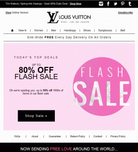 Louis Vuitton flash sale integrated2